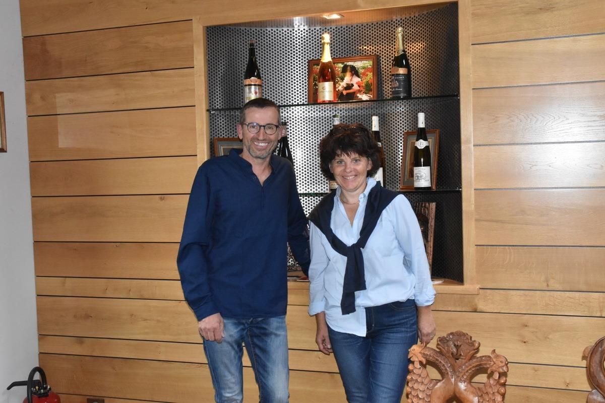 Chantal et Christophe les propriétaires