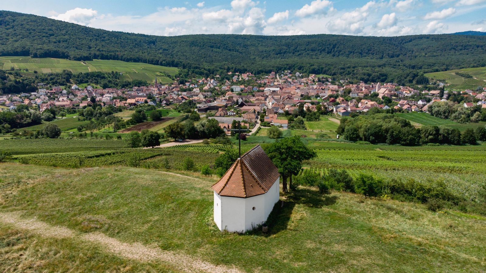 Chapelle bollenberg par Drone