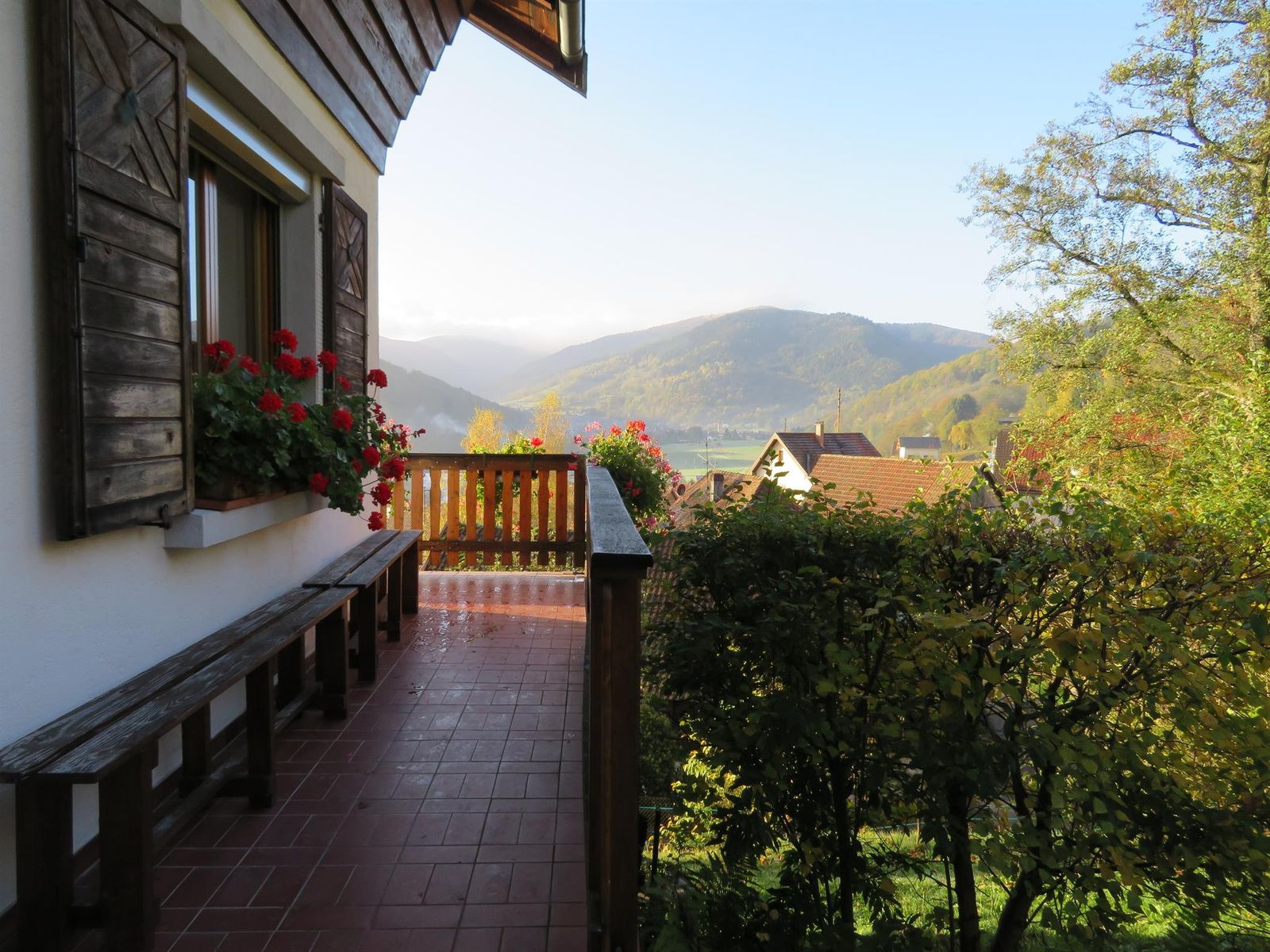 Vue de la terrasse