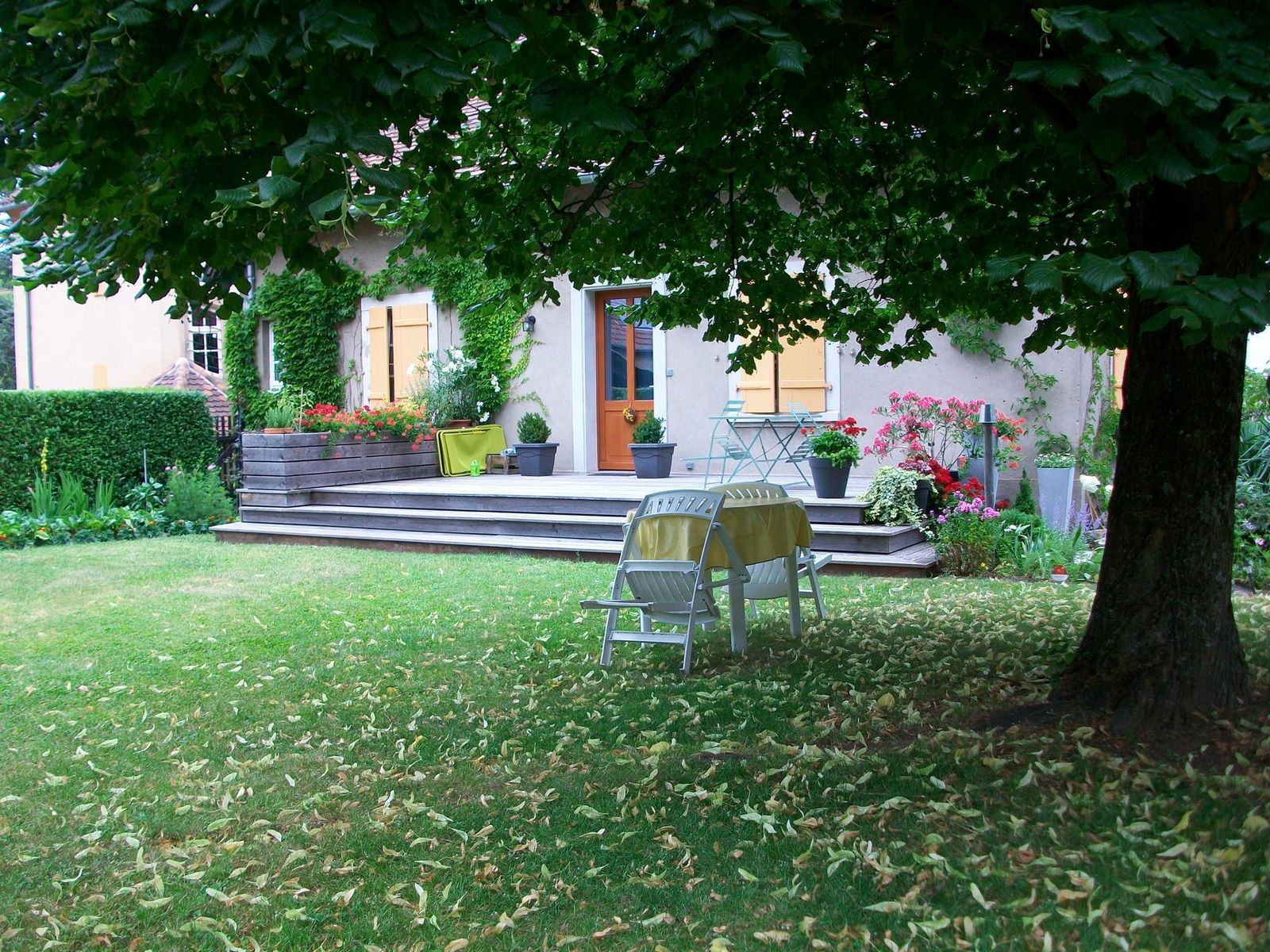 Au jardin