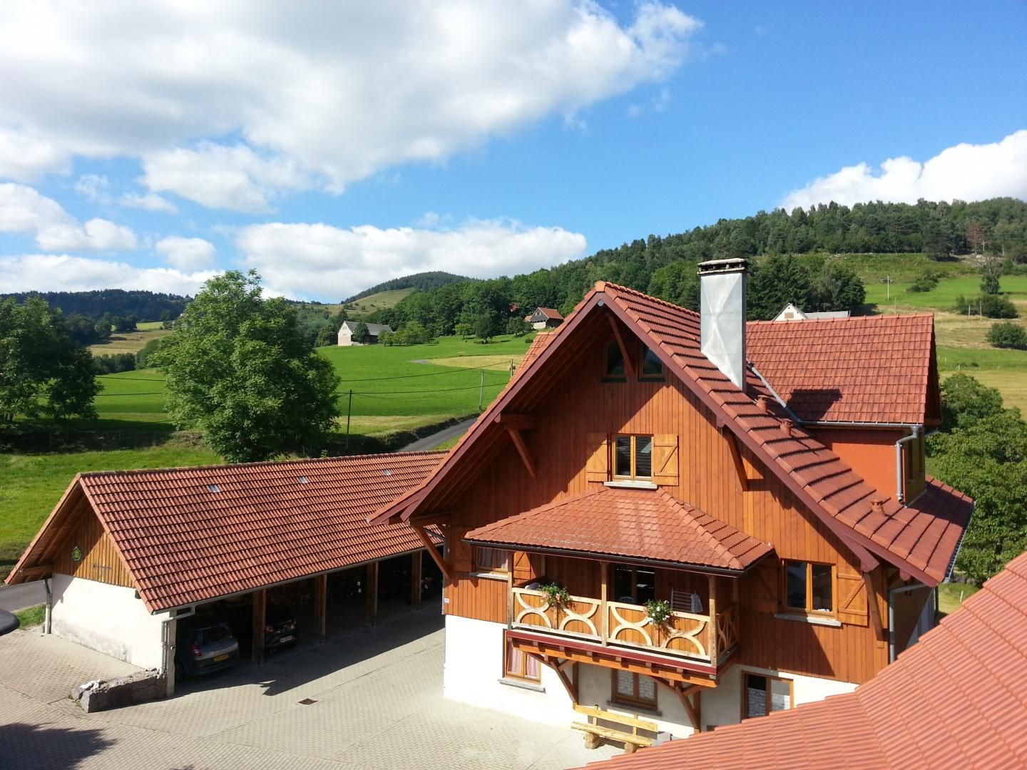 Gîte avec garage