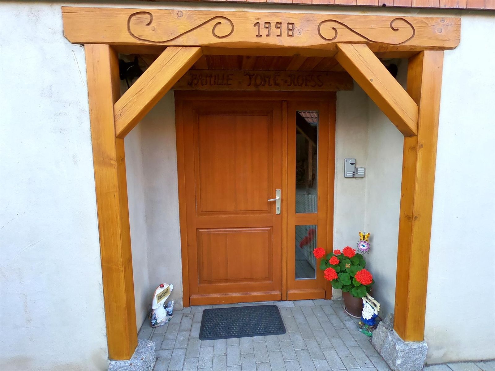 Entrée du gîte