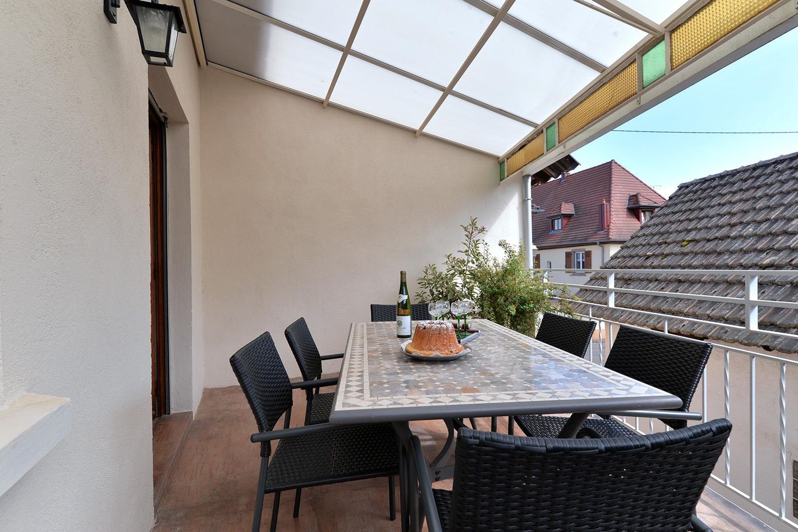 Terrasse couverte