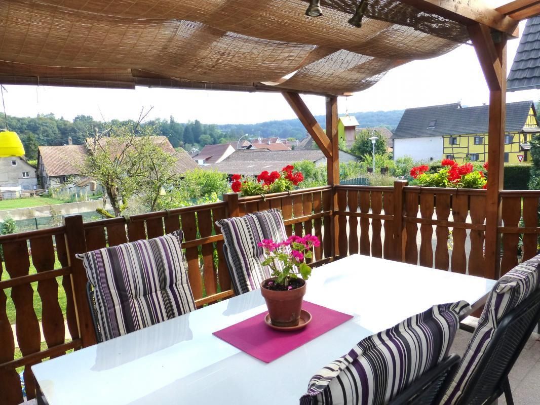 Terrasse couverte