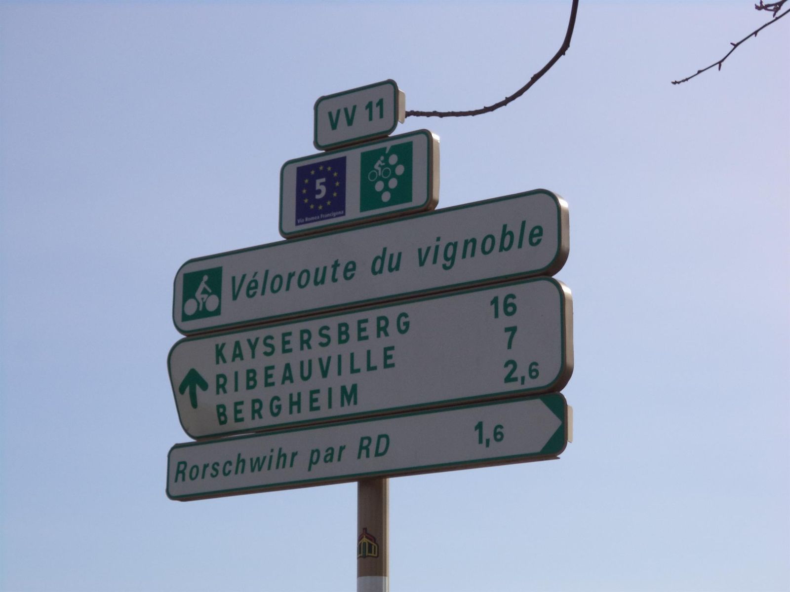 Véloroute du Vignoble