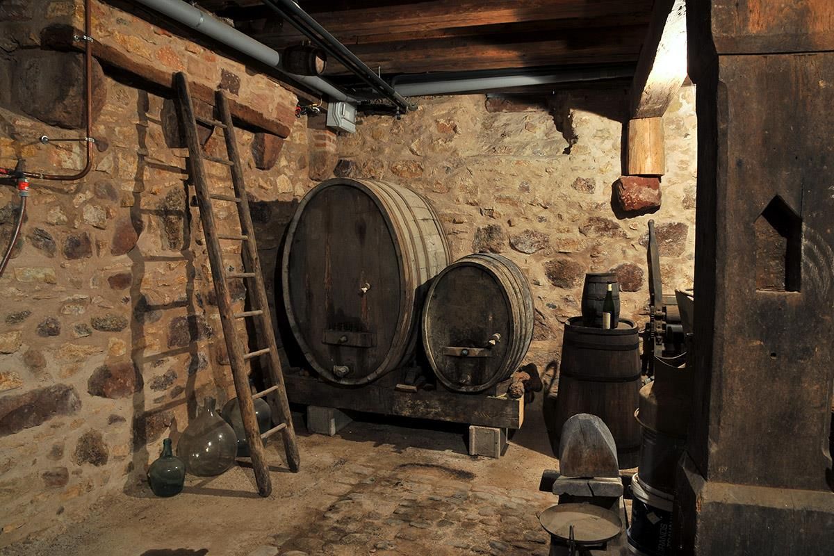 la cave du vigneron...