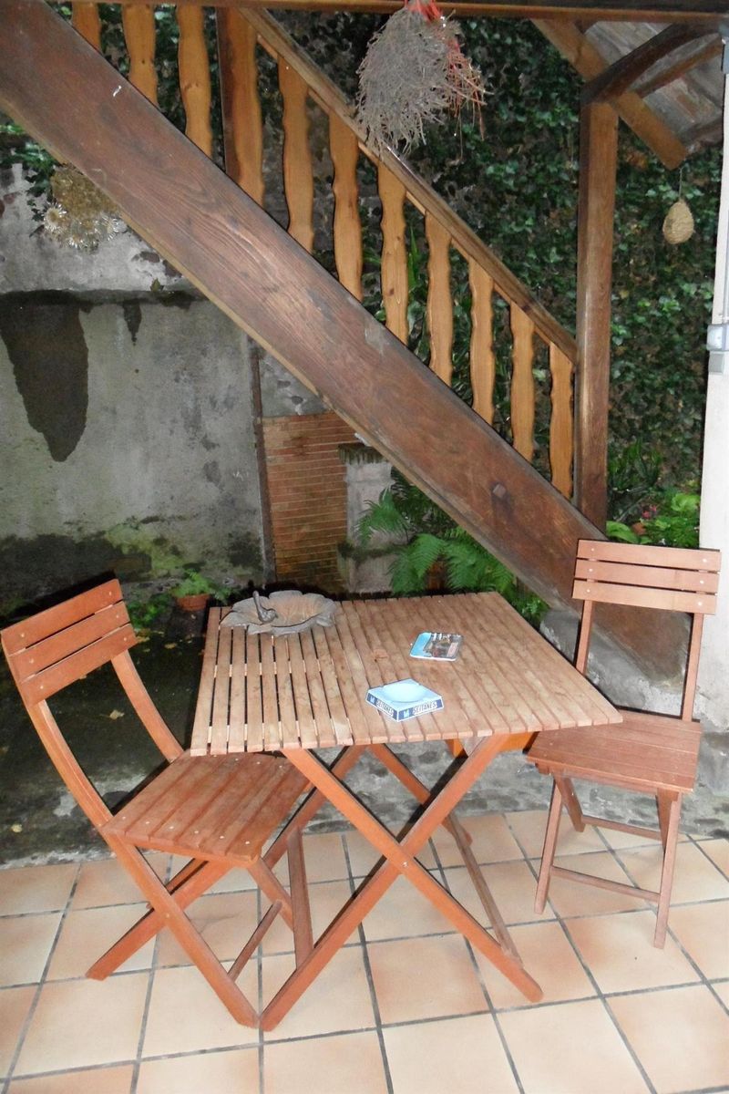 escalier gîte Montagne