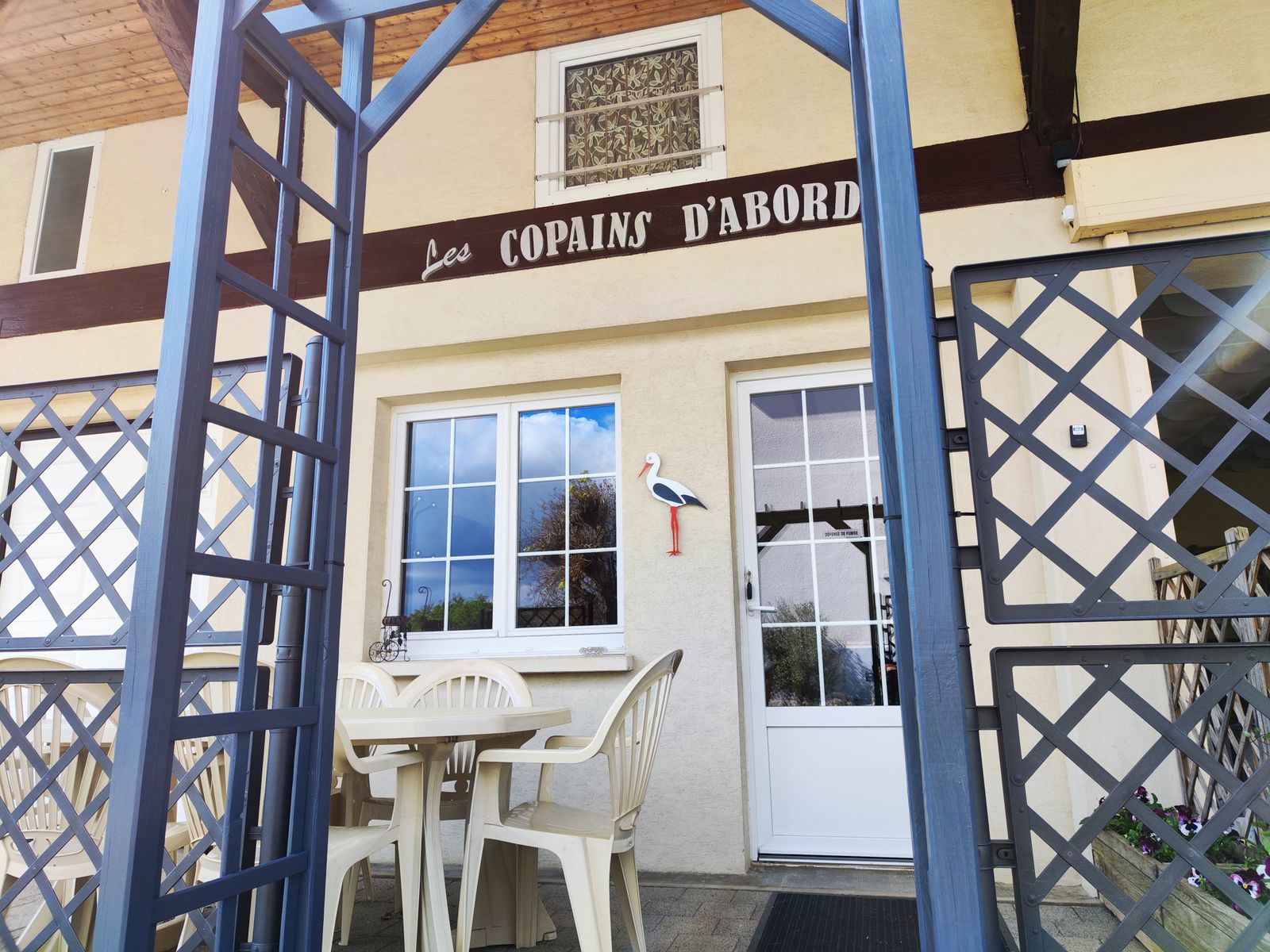 Façade du gîte
