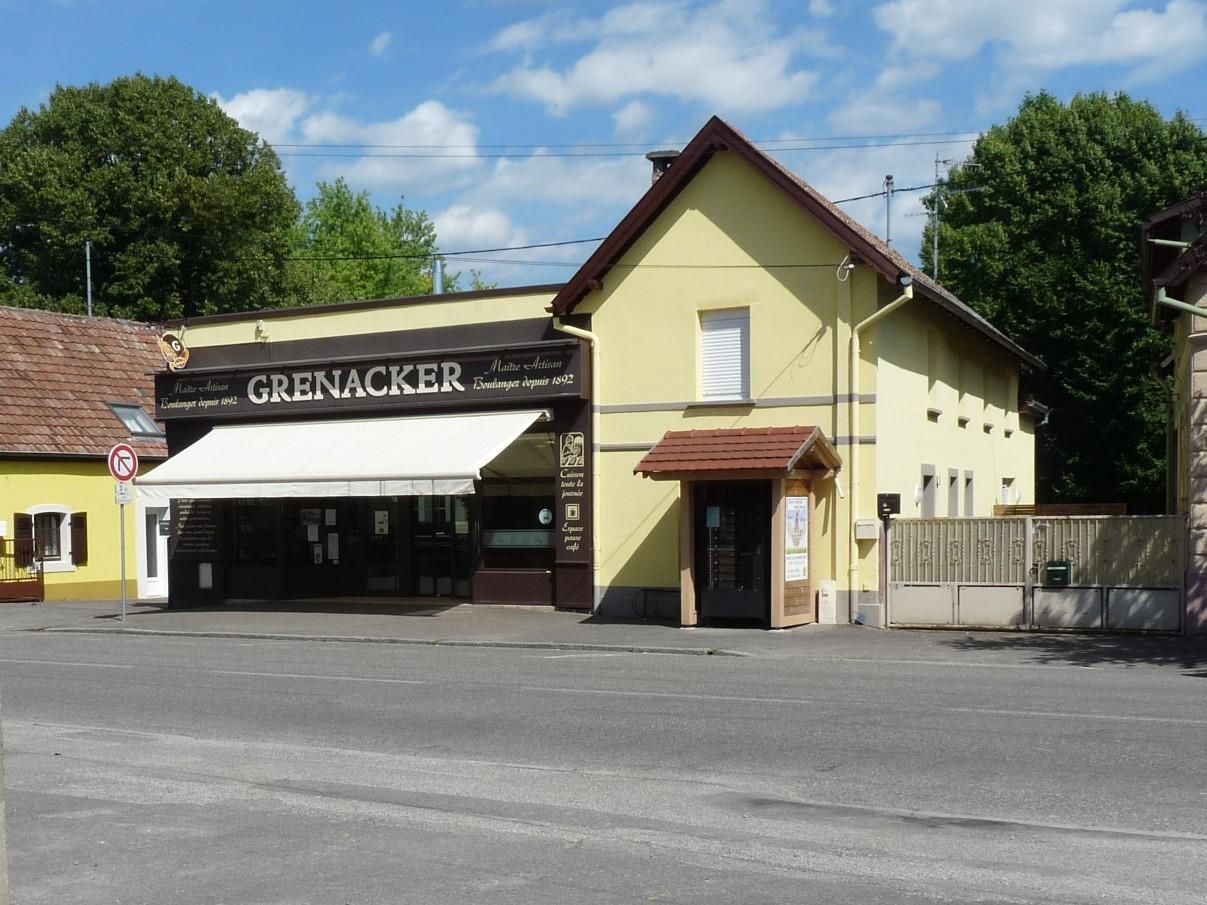 La boulangerie en face du gite