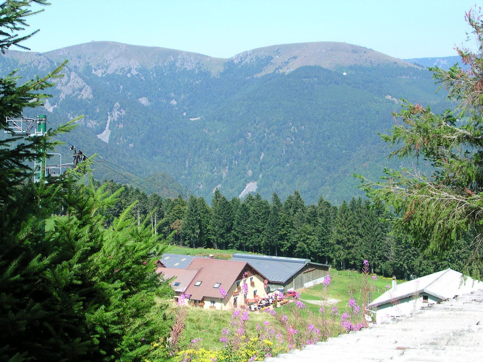 Vue de la terrasse