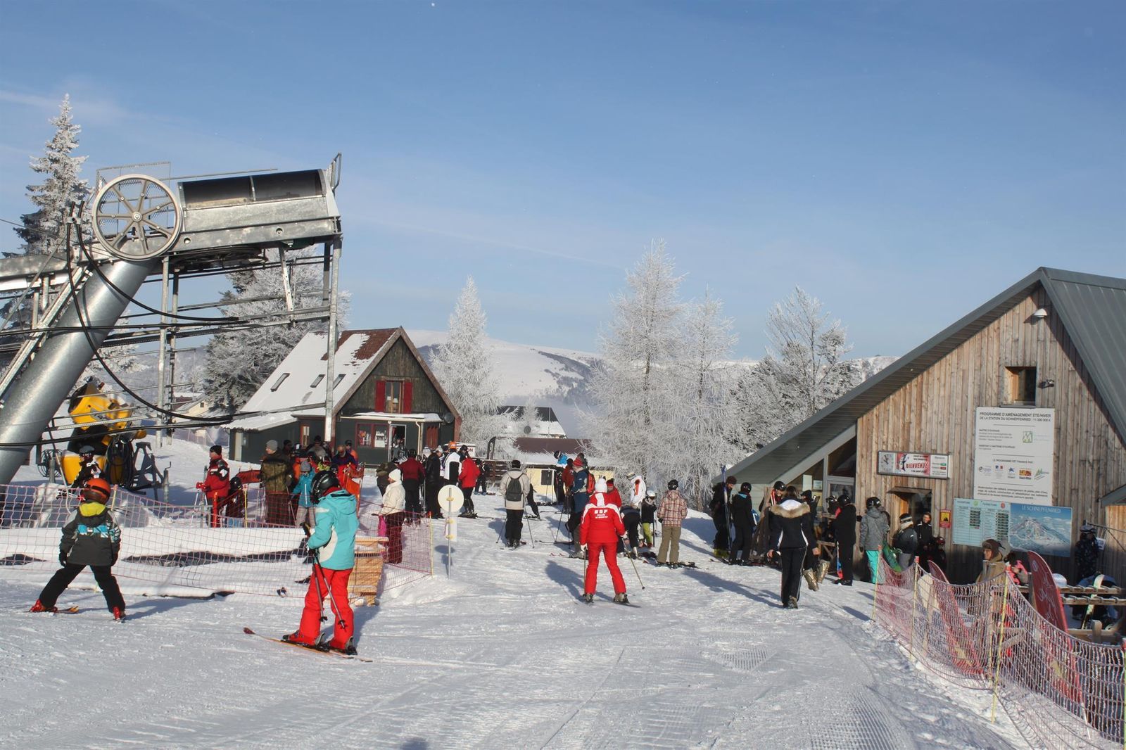 Les remontées aux pieds des pistes de ski