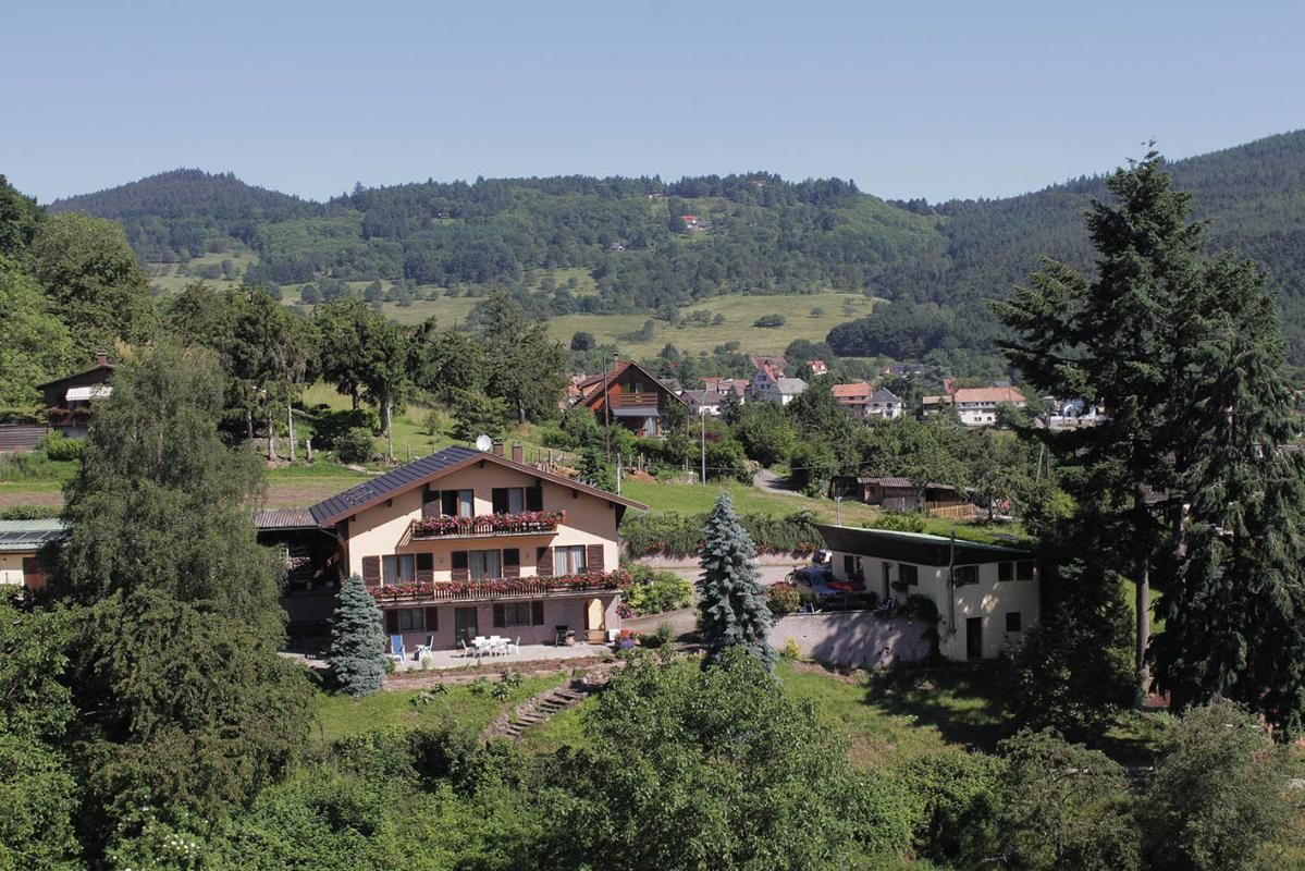 Le Quetsch par rapport à ma maison  , vu par drone