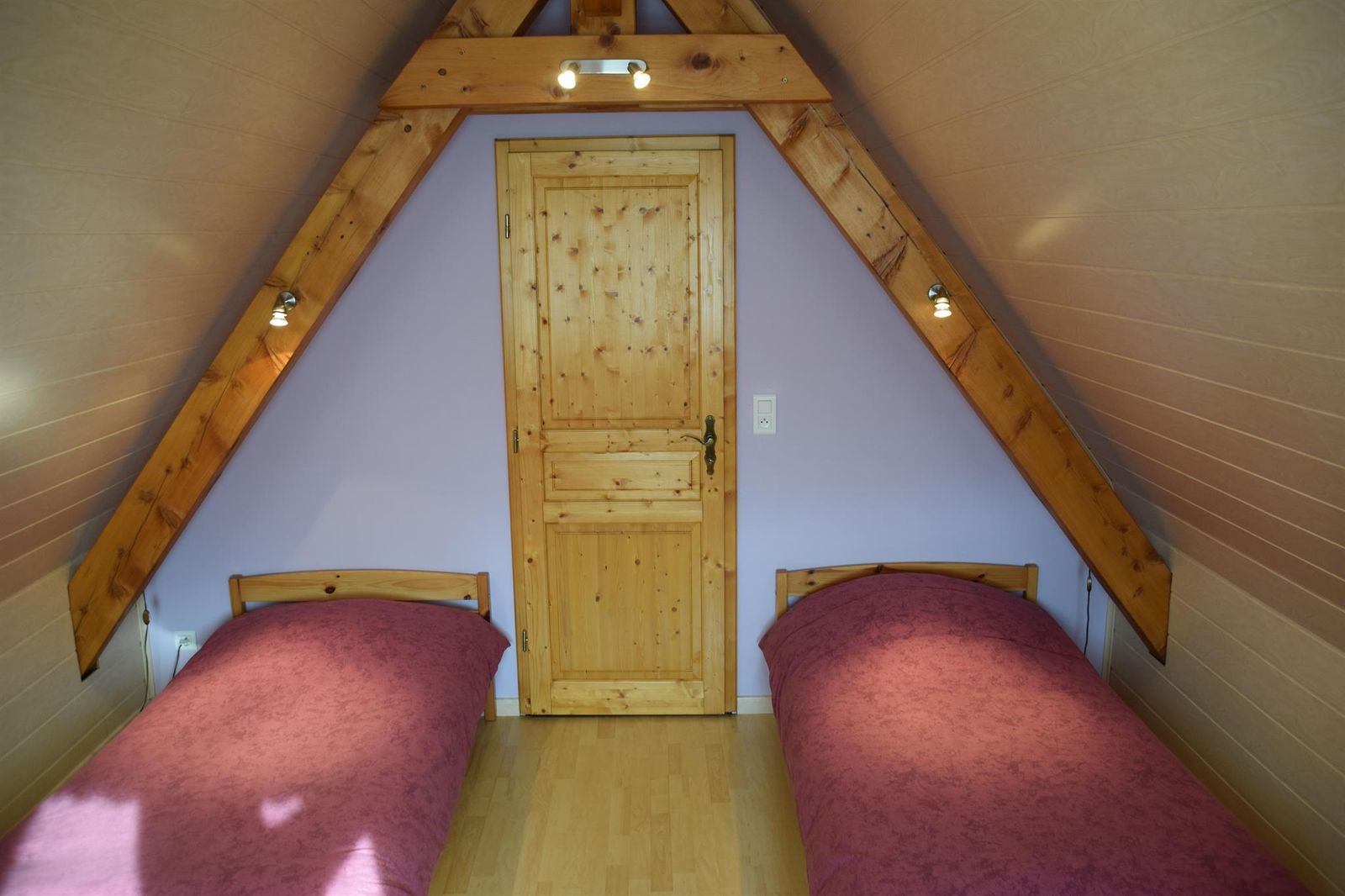 Chambre mauve 2ème étage