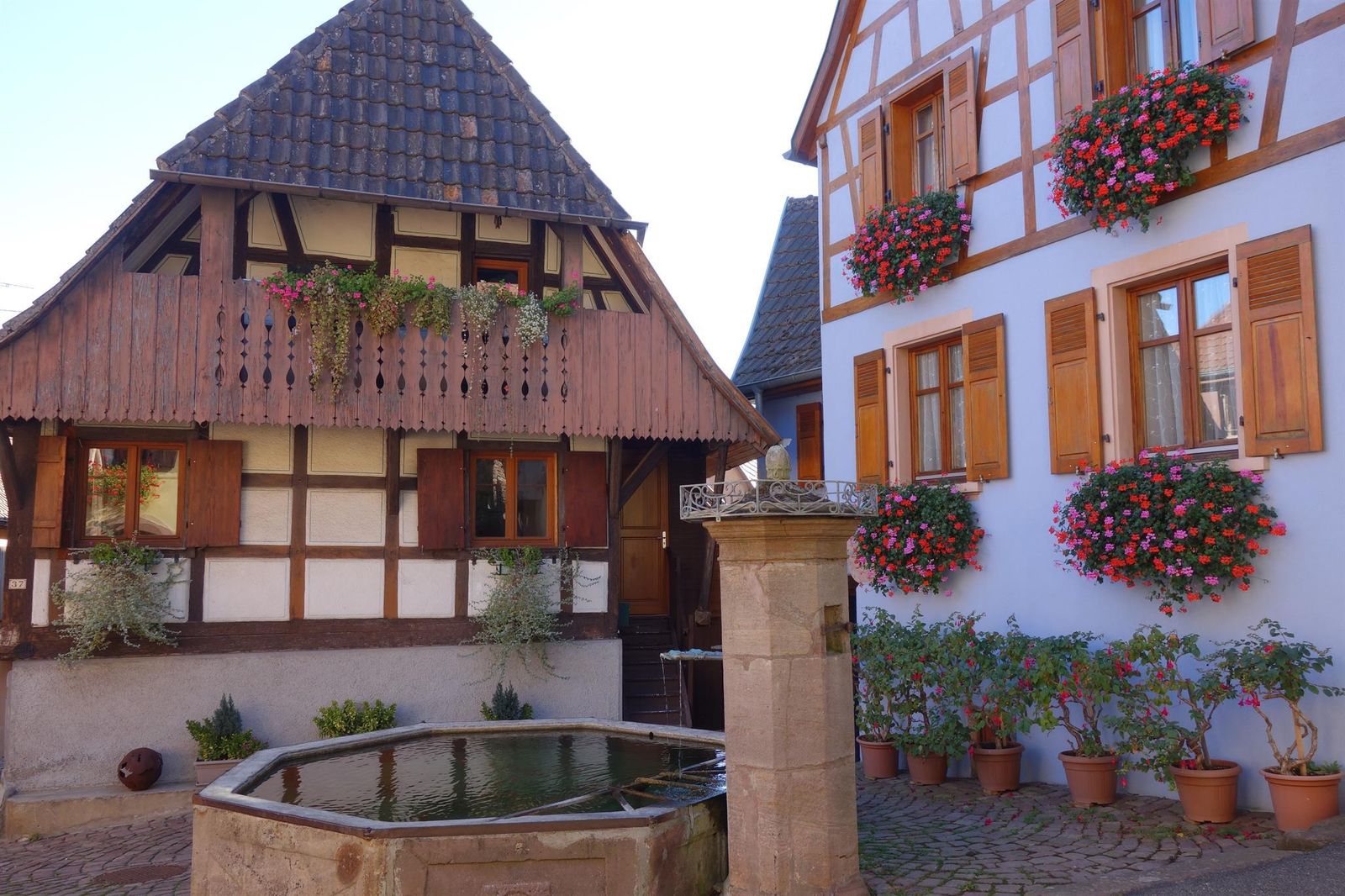 Gueberschwihr_maisons_a_colombages_fleuries