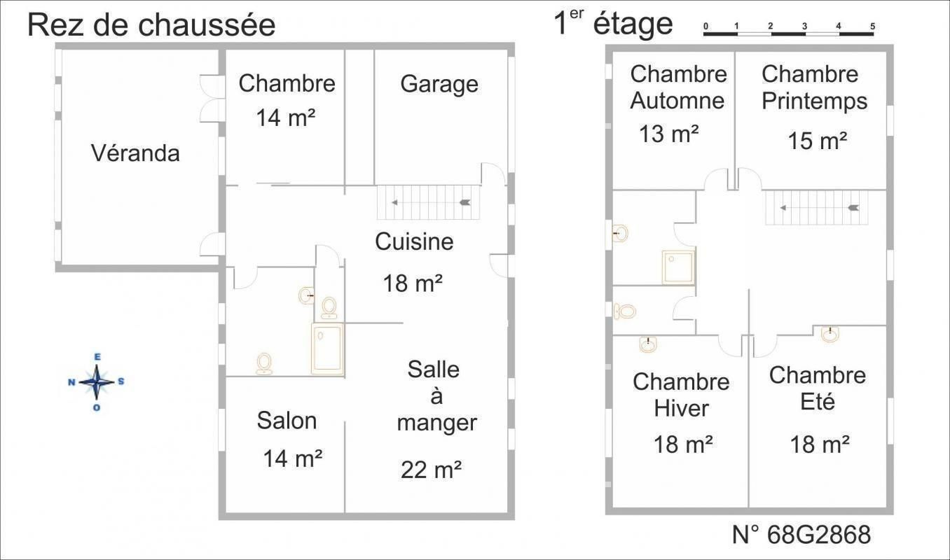 plan du gîte de Louis