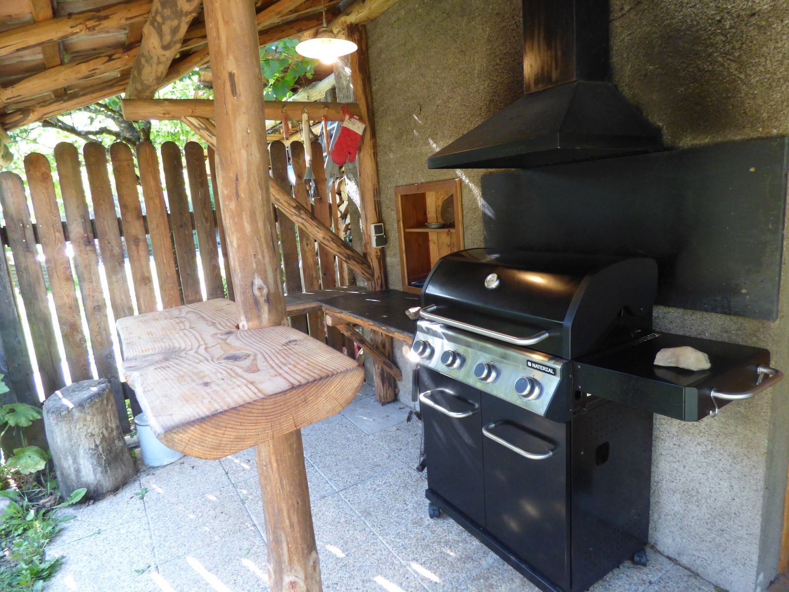 barbecue au gaz