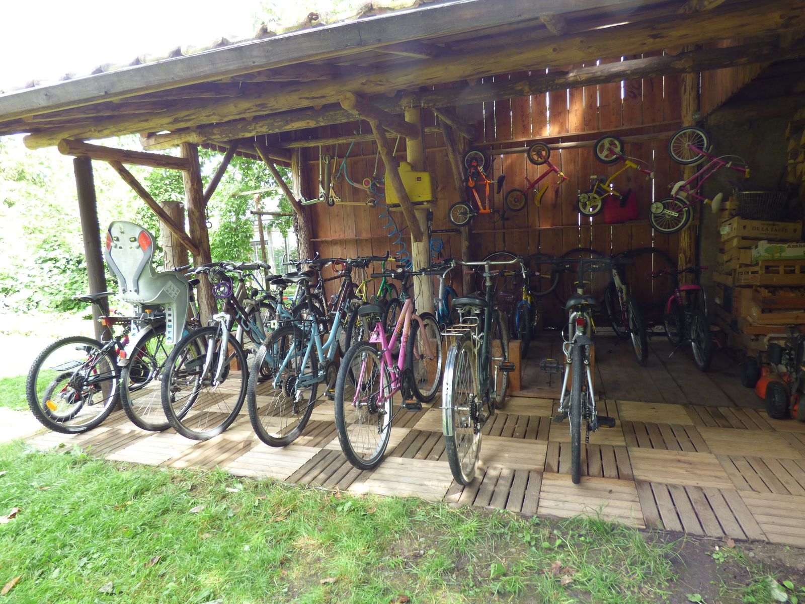 nos vélos mis à disposition