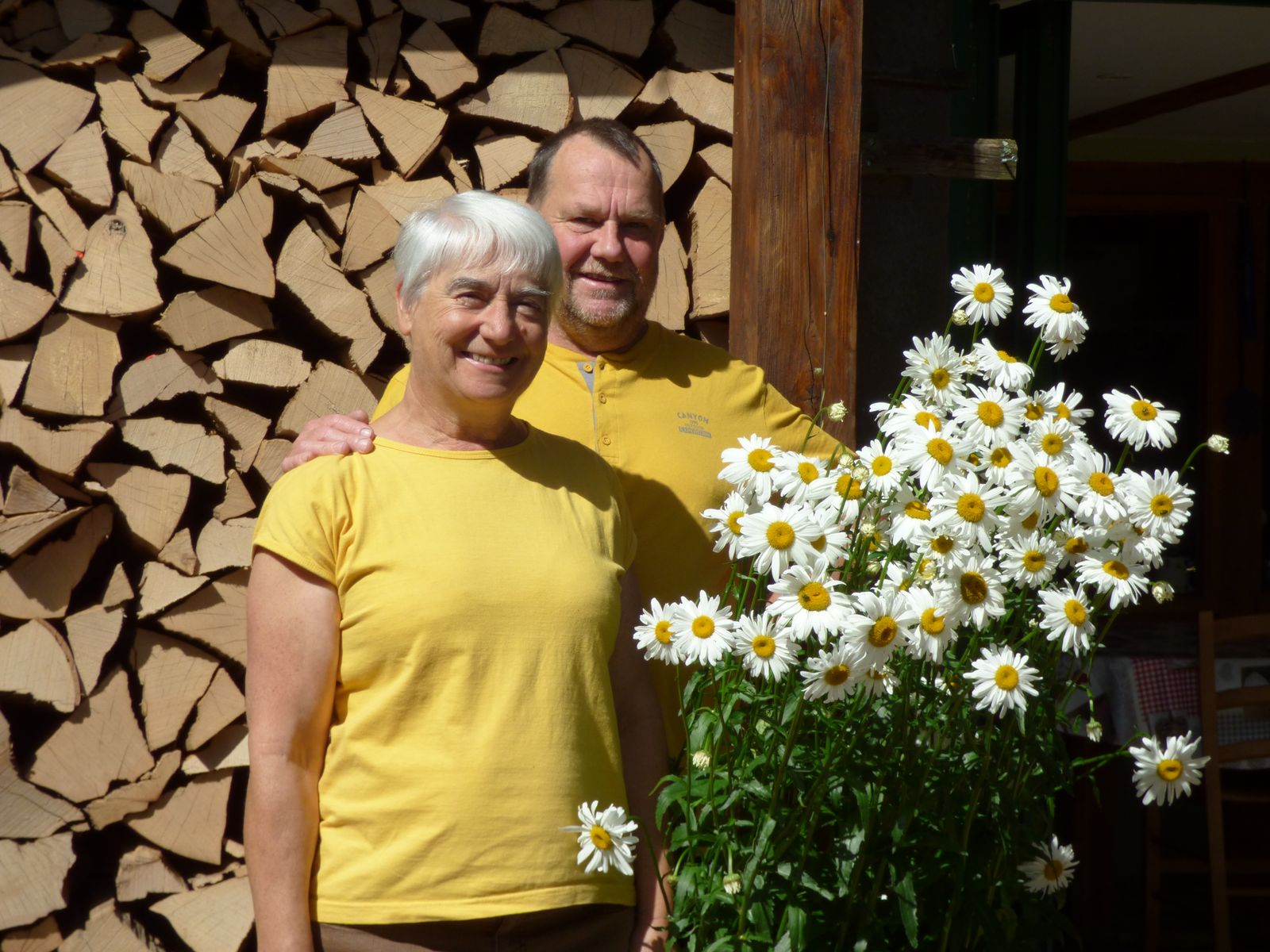 Félice et Jean-Marc vous accueillent au gîte de Louis