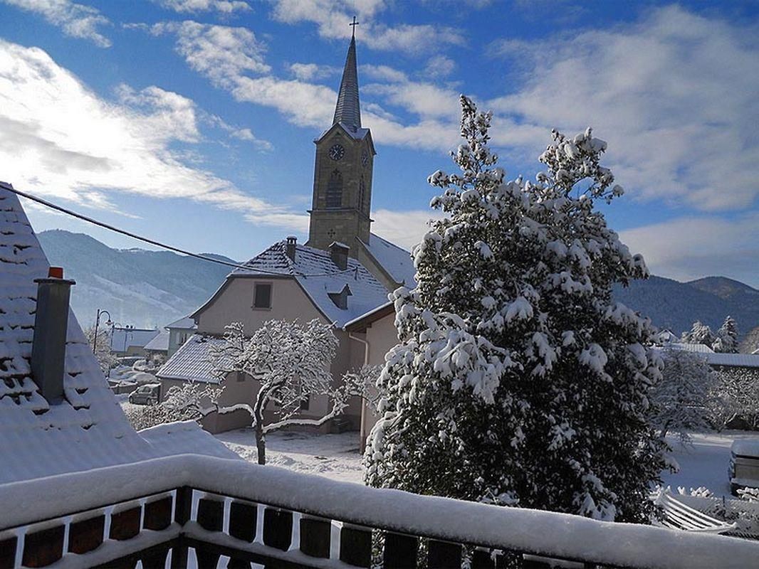 paysage en hiver