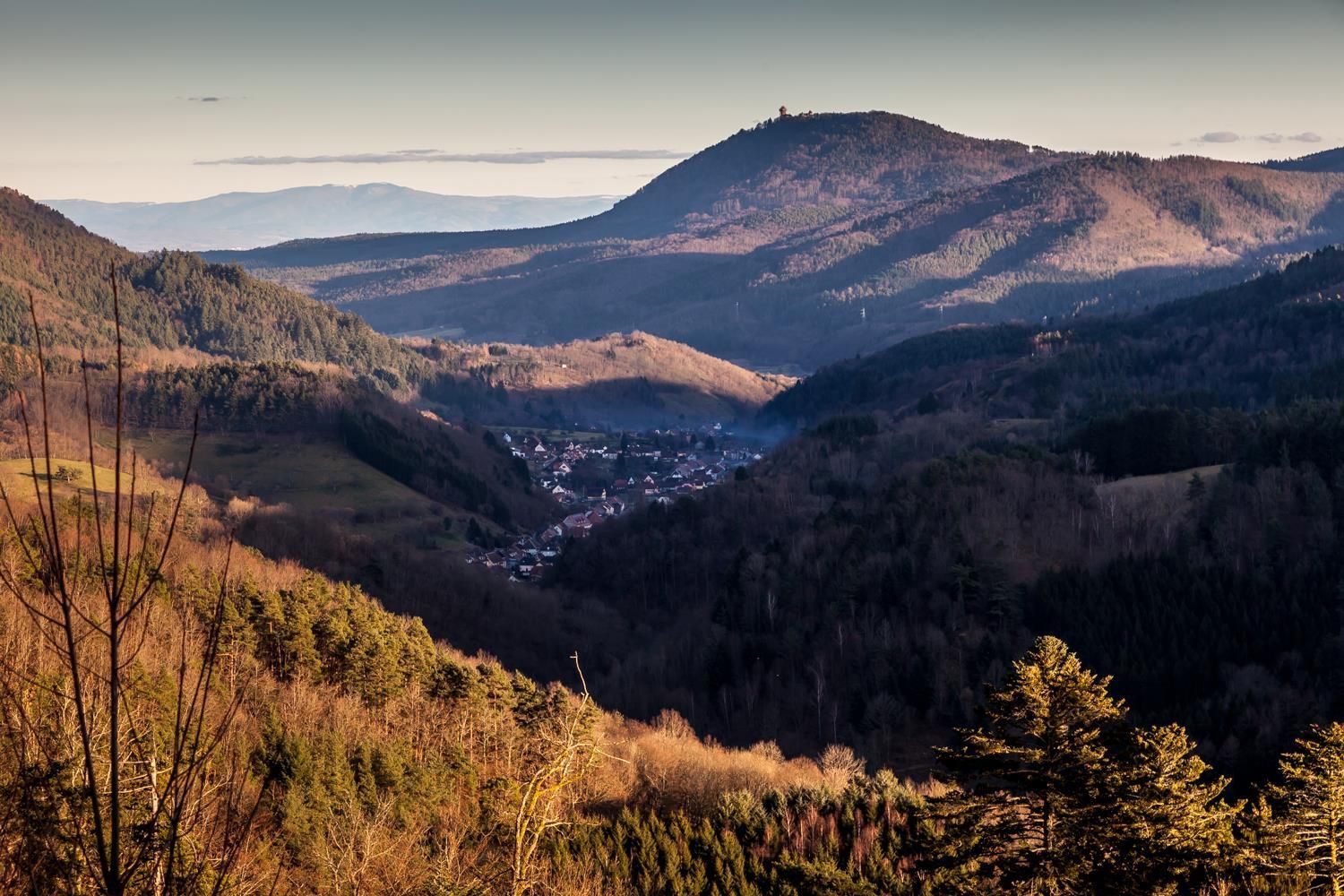 Vue magnifique de nos montagnes