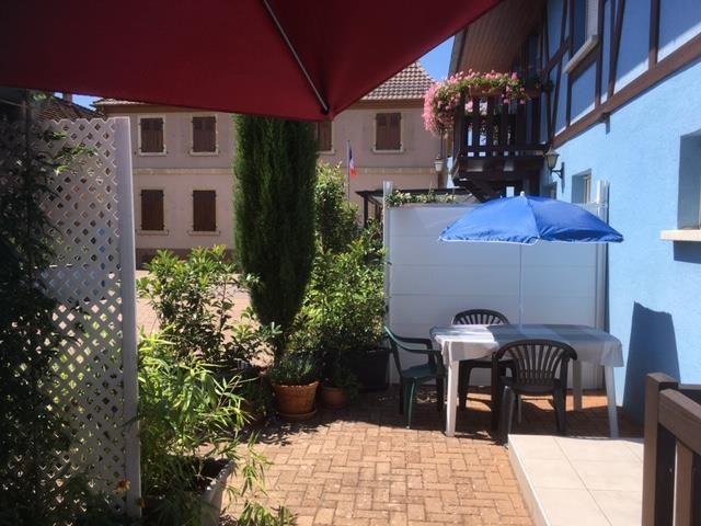Vue Facade et Patio