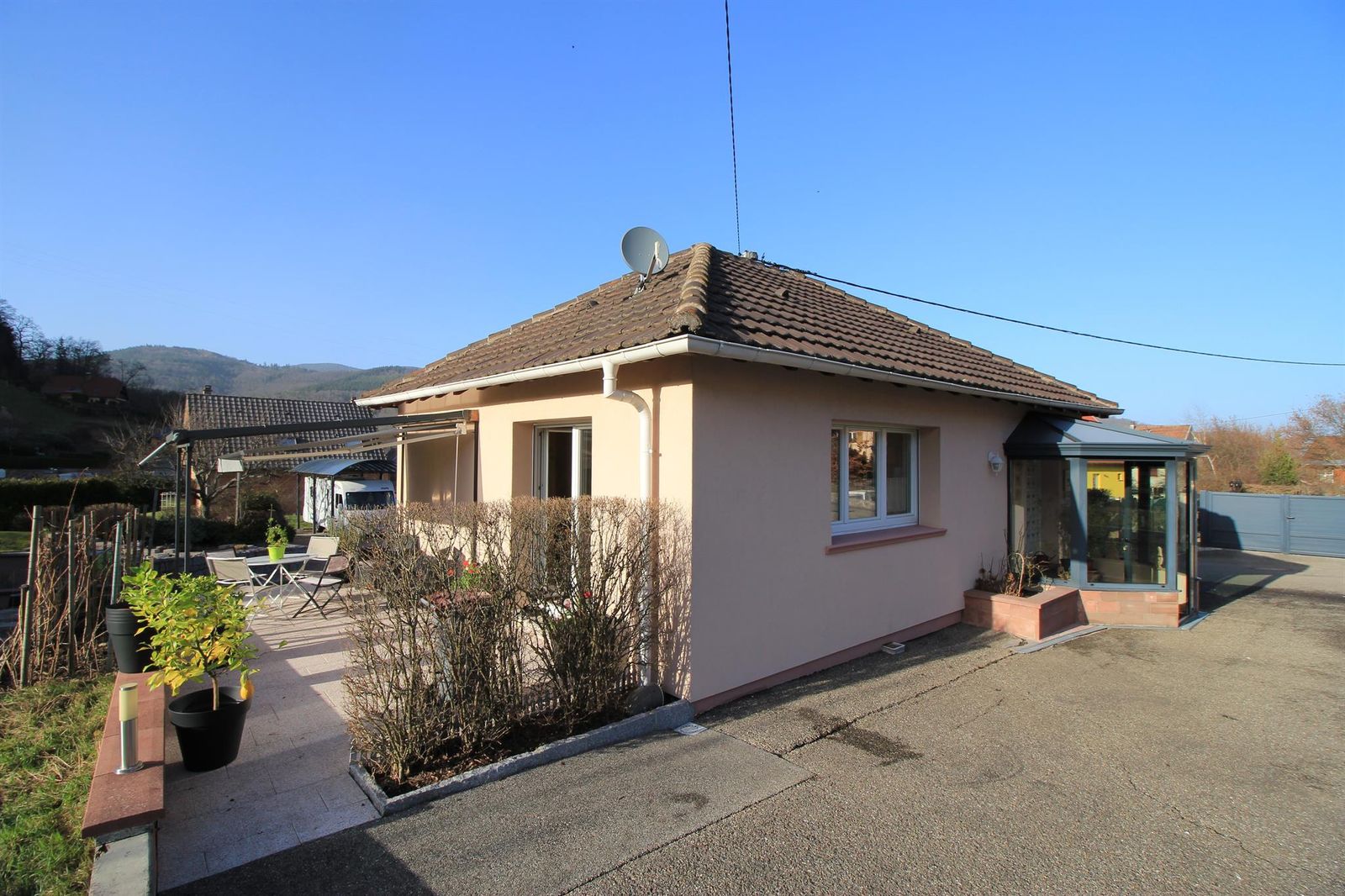 Extérieur du gîte