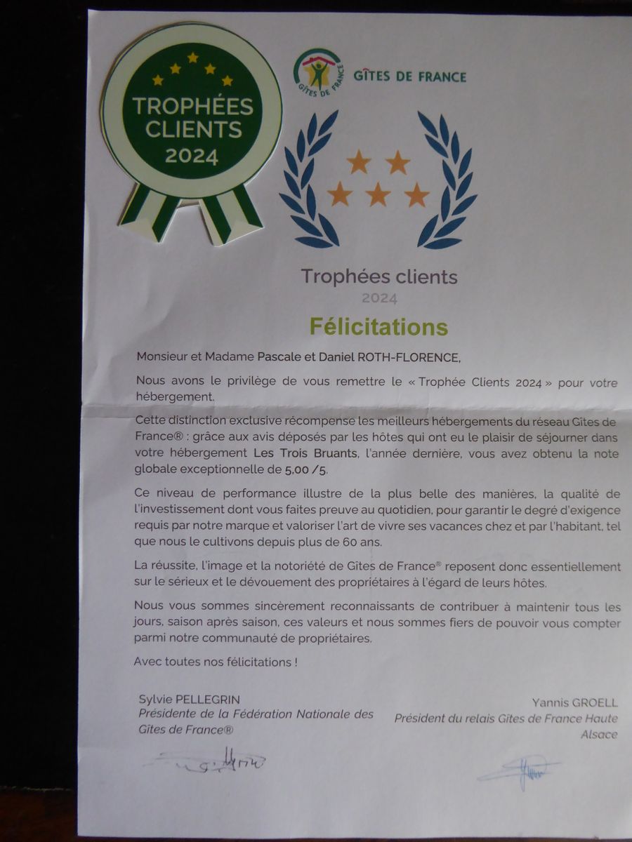 trophées clients 2024