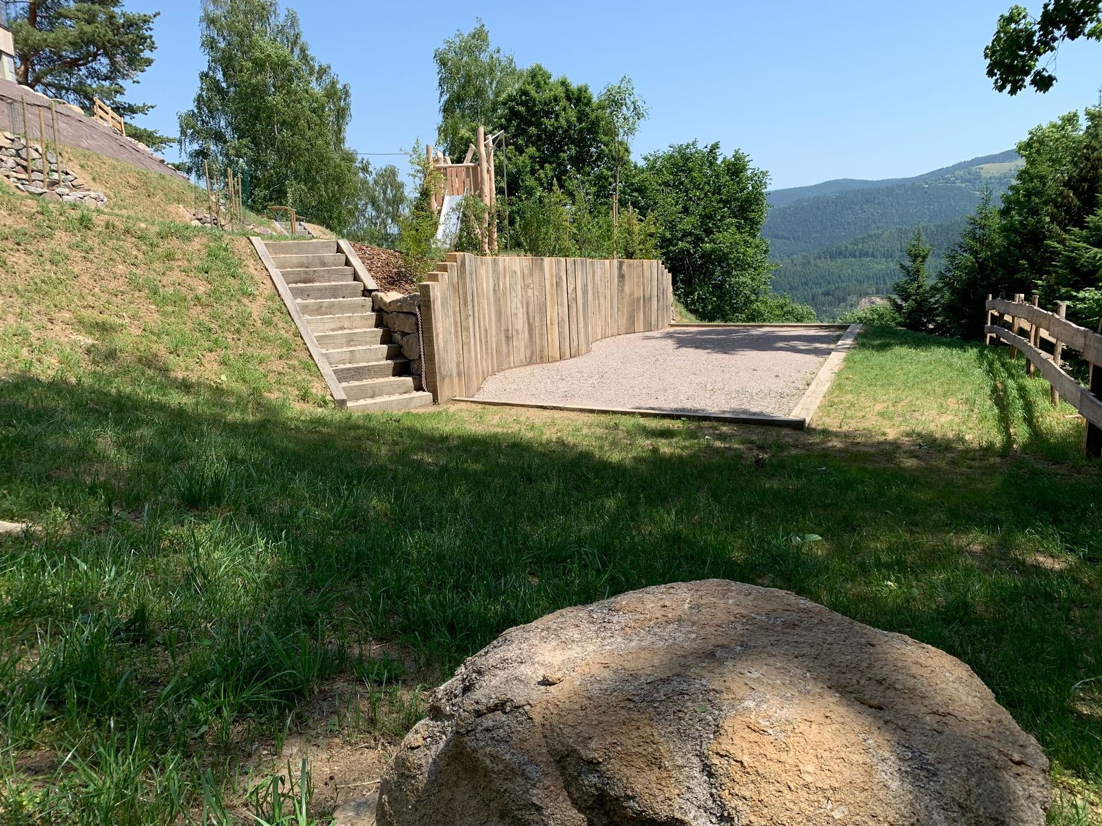pétanque et espace jeux