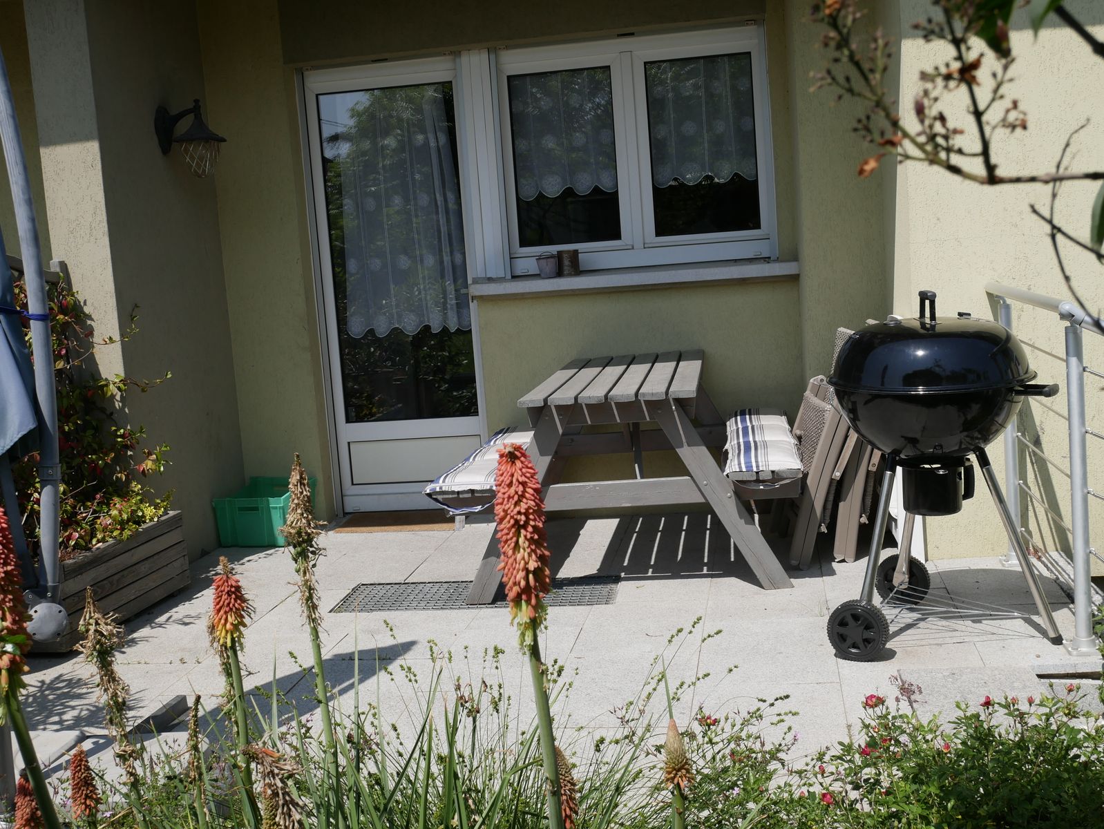 Terrasse orientée plein sud