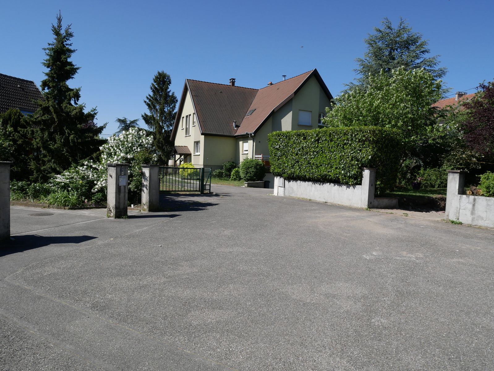 L'appartement en retrait de la rue