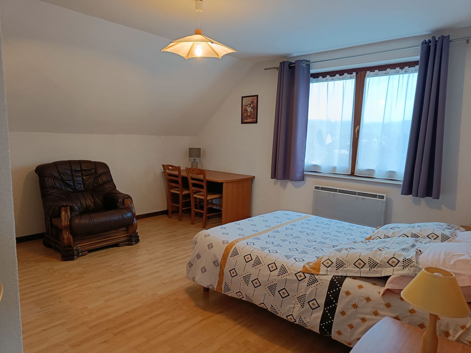 Chambre  lit    2  personnes