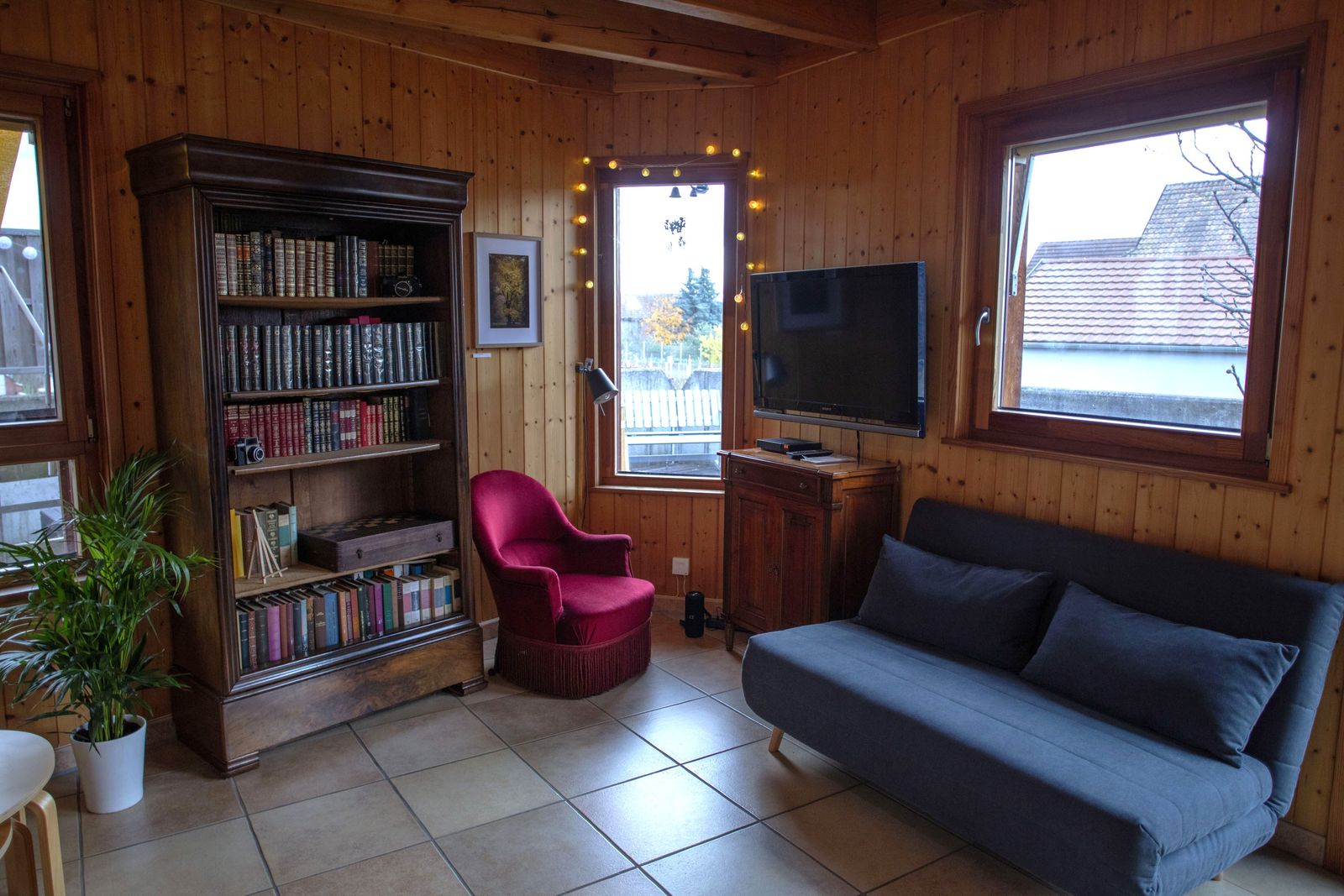 Le salon. ©Atelier Pallagès