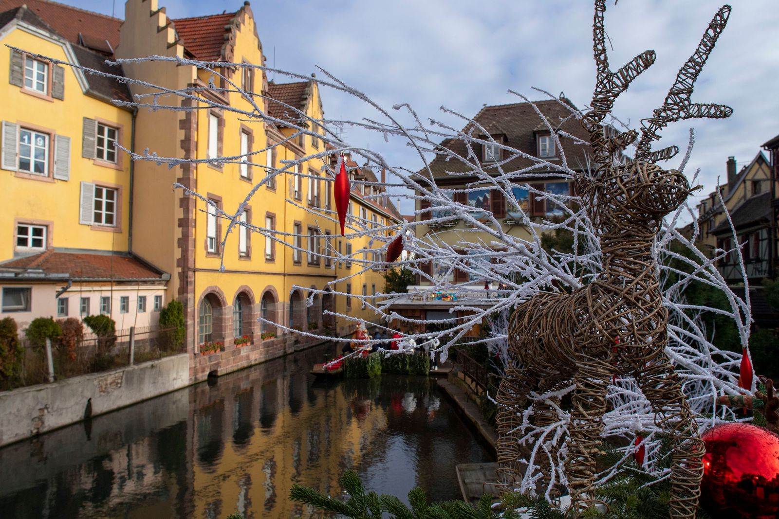 Marché de Noël à Colmar. ©Atelier Pallagès