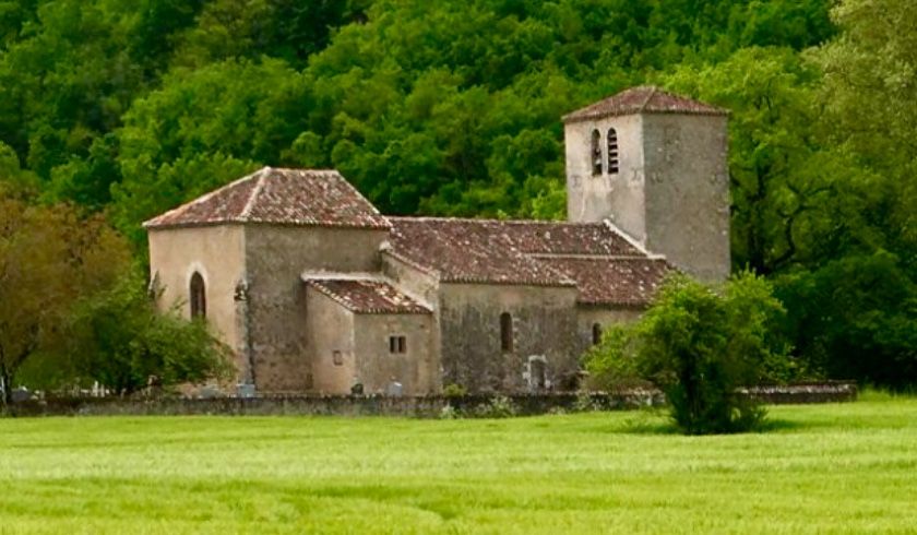 L'église Saint-Jean Baptiste des Camps